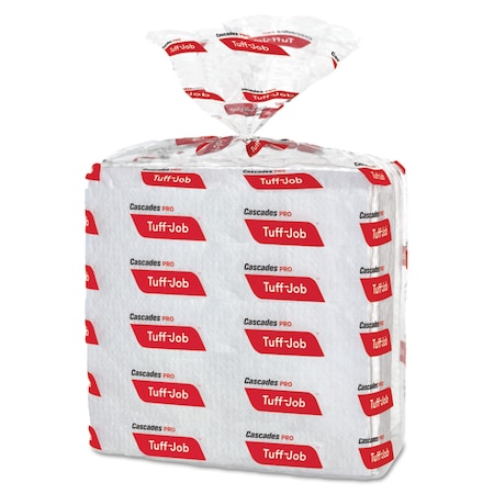 Cascades Pro Tuff-Job S300 Airlaid Wipers, 12 x 13, White, 50 Wipers, PK16 W300